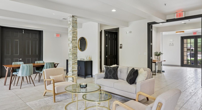 Thoughtful details to elevate your lifestyle a living room with a fireplace